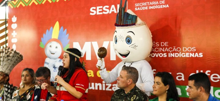 Image do post Brasil intensifica estratégia de vacinação em territórios indígenas com mobilização nacional em 2026