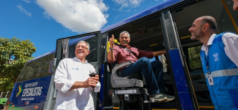 Image do post Brasil amplia transporte de pacientes no SUS e reforça acesso a tratamentos especializados