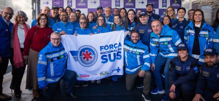 Image do post Brasil amplia estrutura do SUS com nova base da Força Nacional de Saúde e investimentos bilionários no Rio Grande do Sul